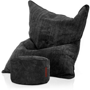 Sēžammaisu Komplekts Cordoba Indoor un Pufs Cord