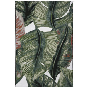 Plakana Pinuma Paklājs Garden Leaf