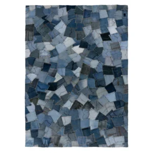Plakana Pinuma Paklājs Denim Pocket