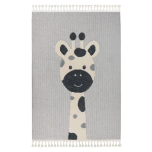 Bērnu Paklājs Giraffe Grey