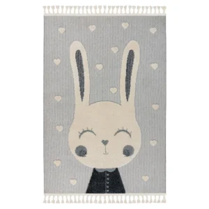 Bērnu Paklājs White Rabbit