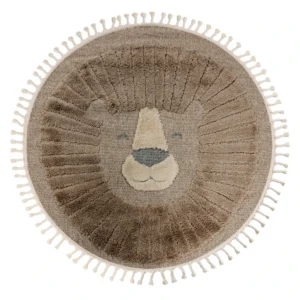 Apaļš Bērnu Paklājs King Lion