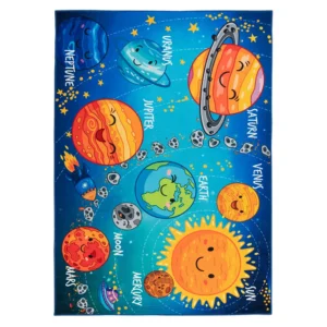 Bērnu Paklājs Solar System