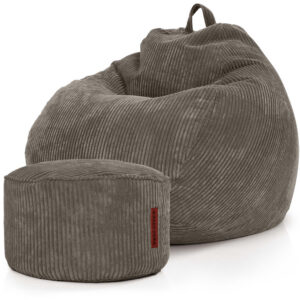 Sēžammaisu Komplekts Scoop Indoor un Pufs Cord