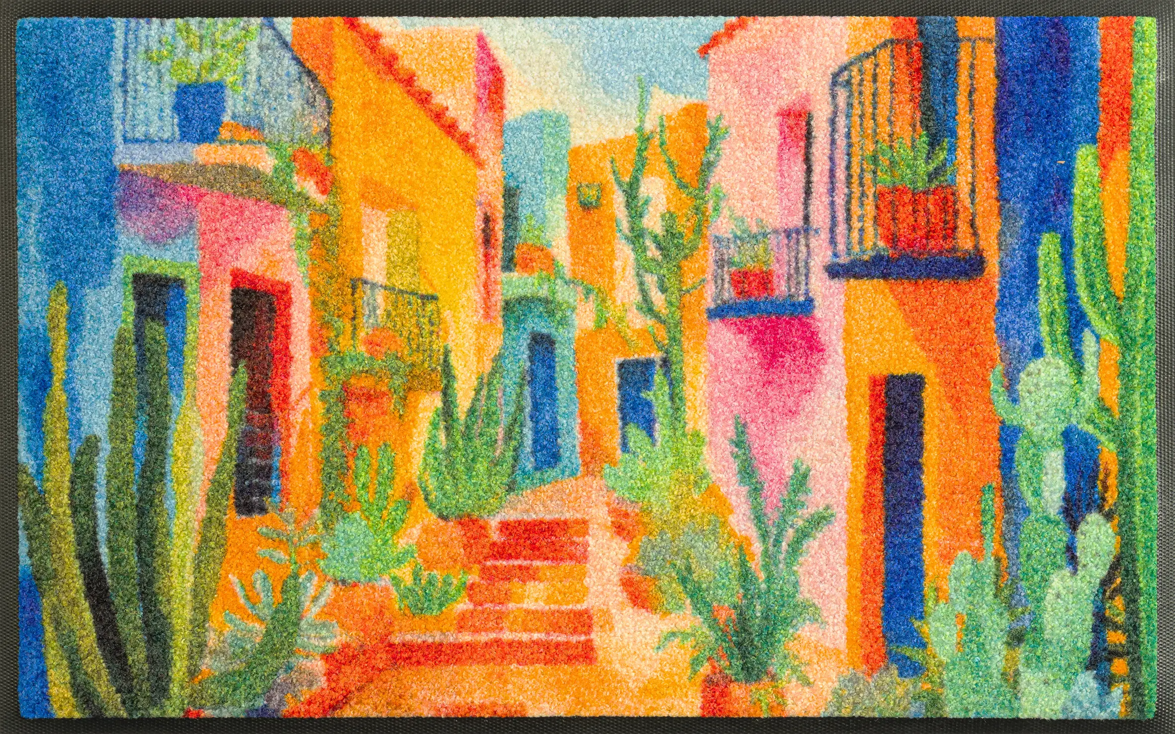 Durvju paklājiņš Casas de Colores - Image 1
