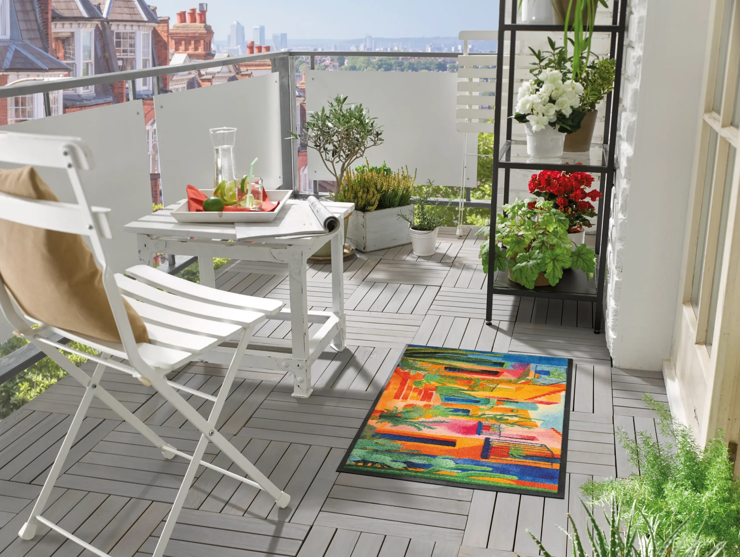 Durvju paklājiņš Casas de Colores - Image 4