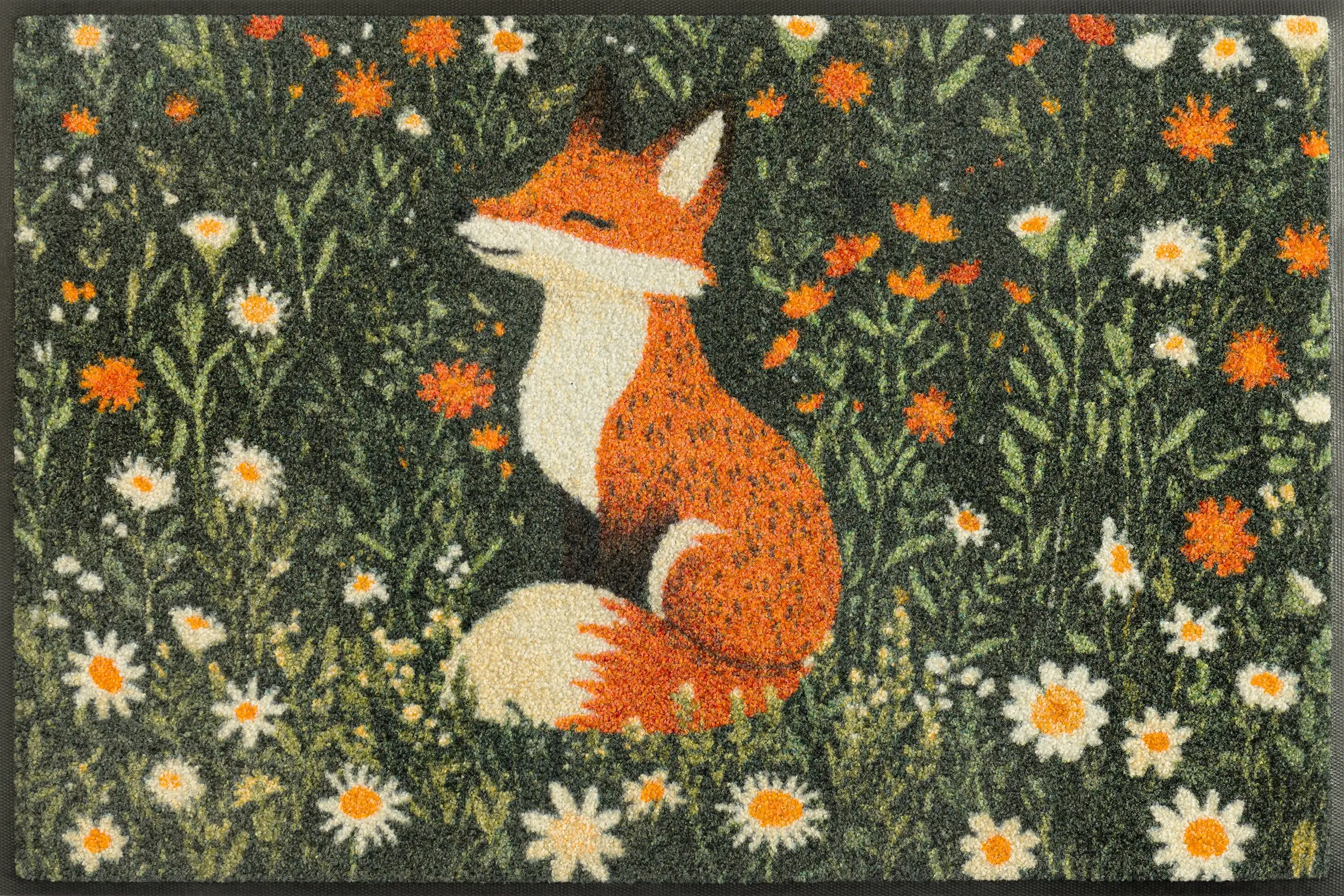 Durvju paklājiņš Floral - Image 1