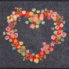 Durvju paklājiņš Floral Romance - Thumbnail Image 1