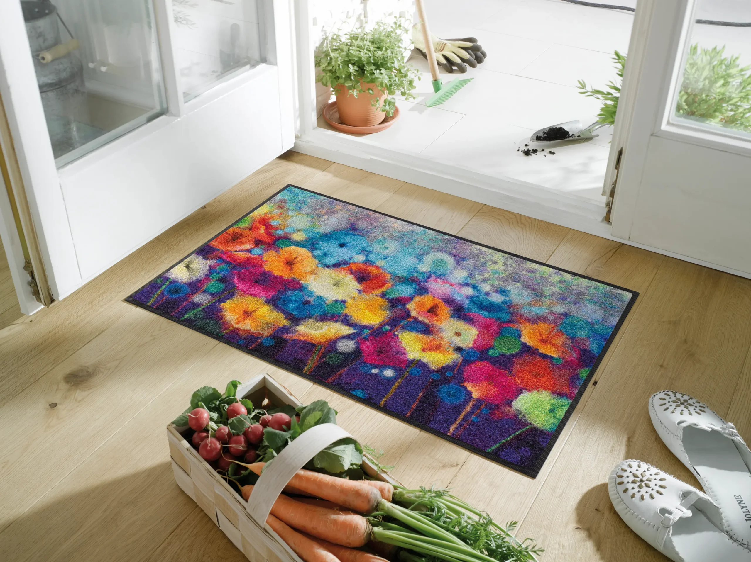 Durvju paklājiņš Flowerlover - Image 3