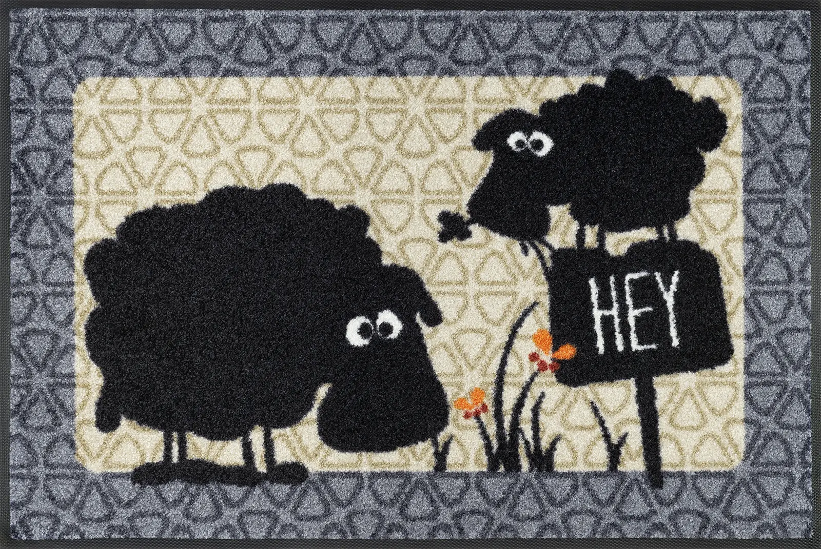 Durvju paklājiņš Sheep - Image 1