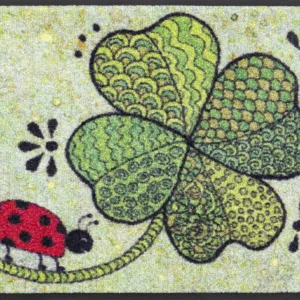 Durvju paklājiņš Clover