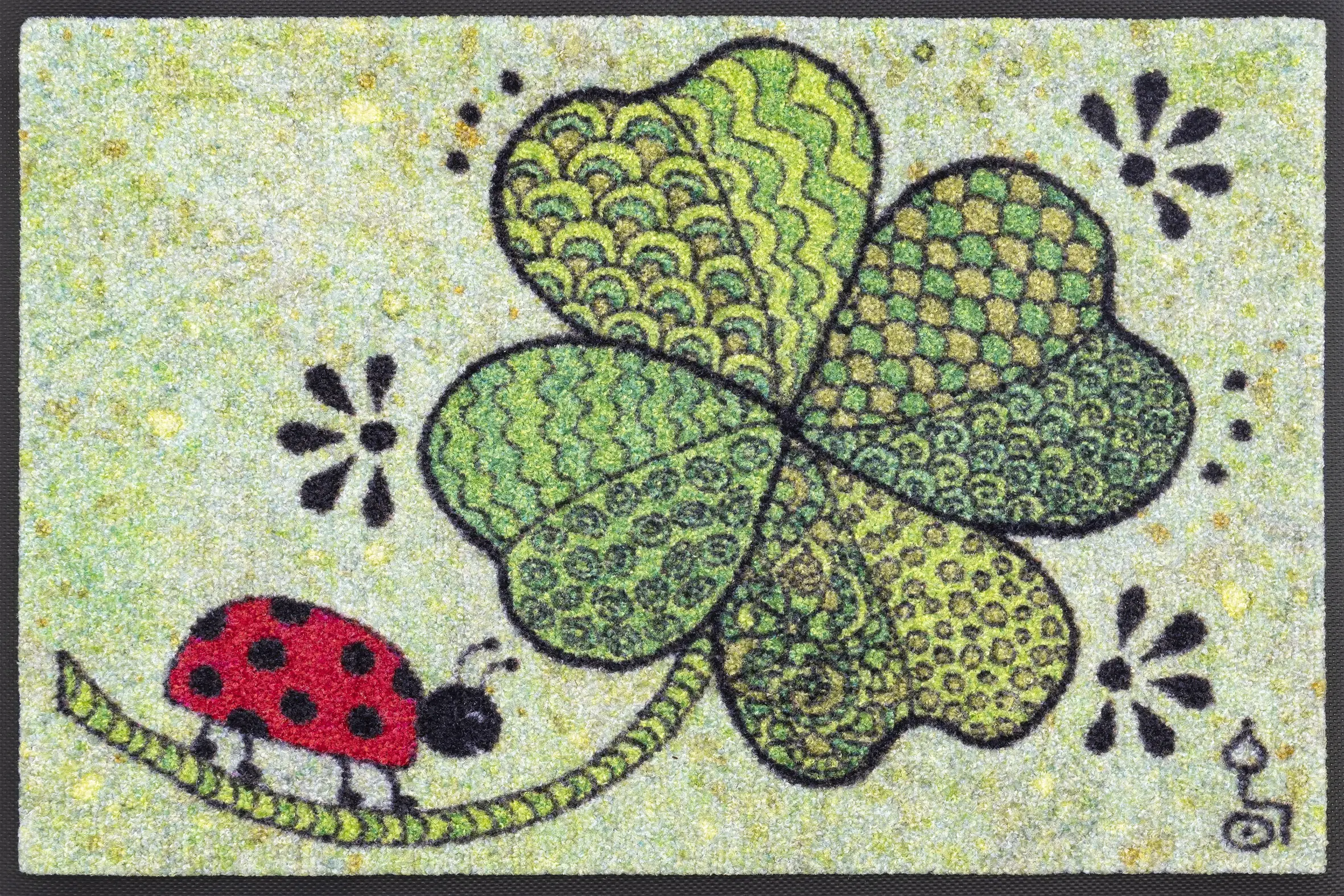Durvju paklājiņš Clover - Image 1