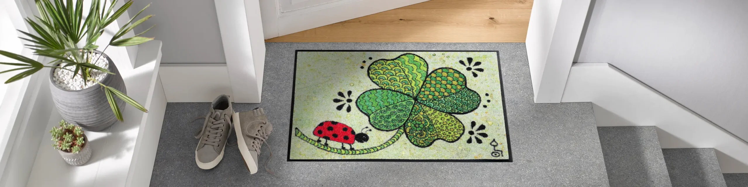 Durvju paklājiņš Clover - Image 5
