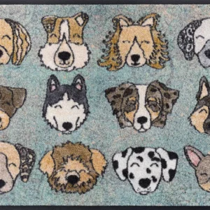 Durvju paklājiņš Dogs