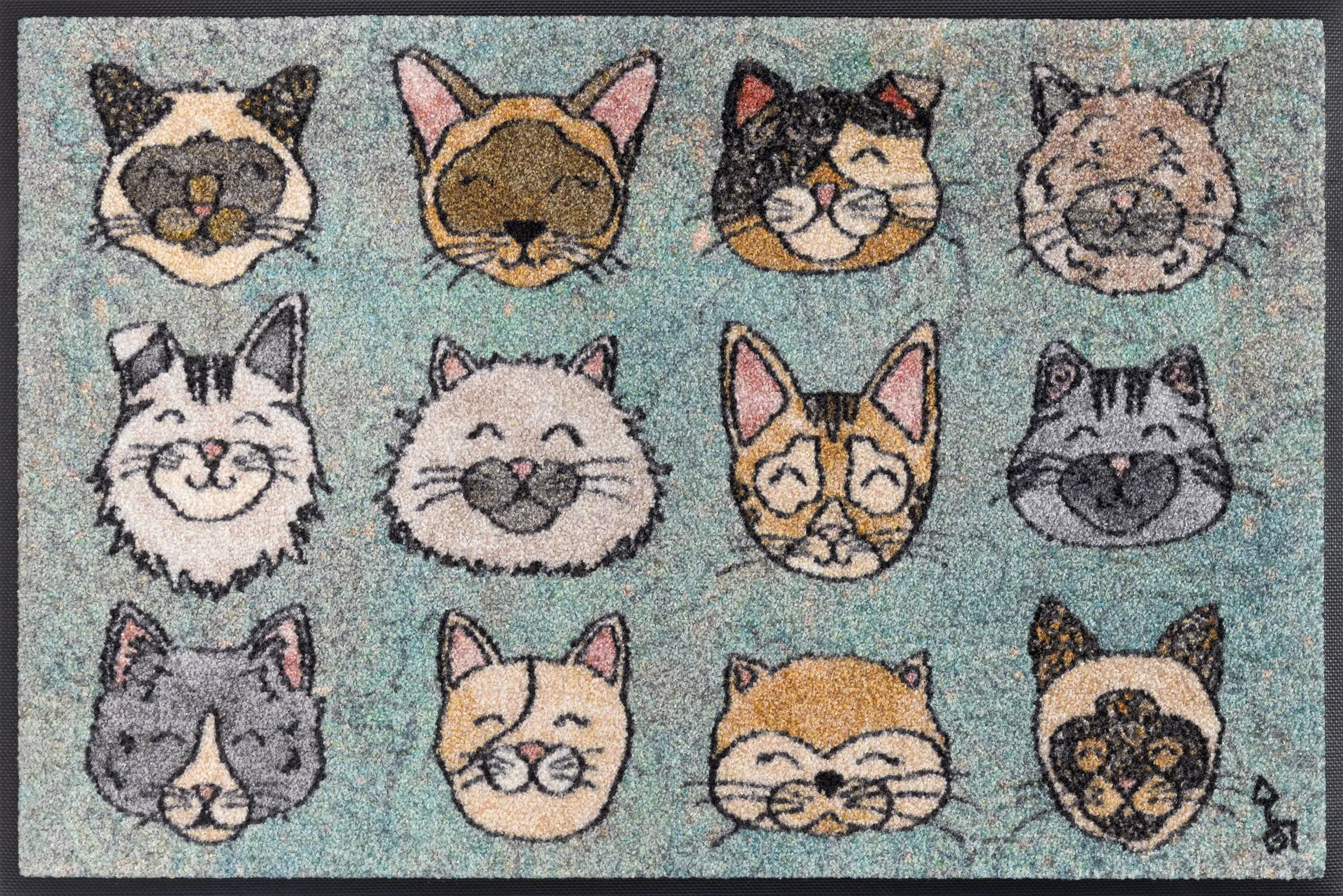 Durvju paklājiņš Cats - Image 1