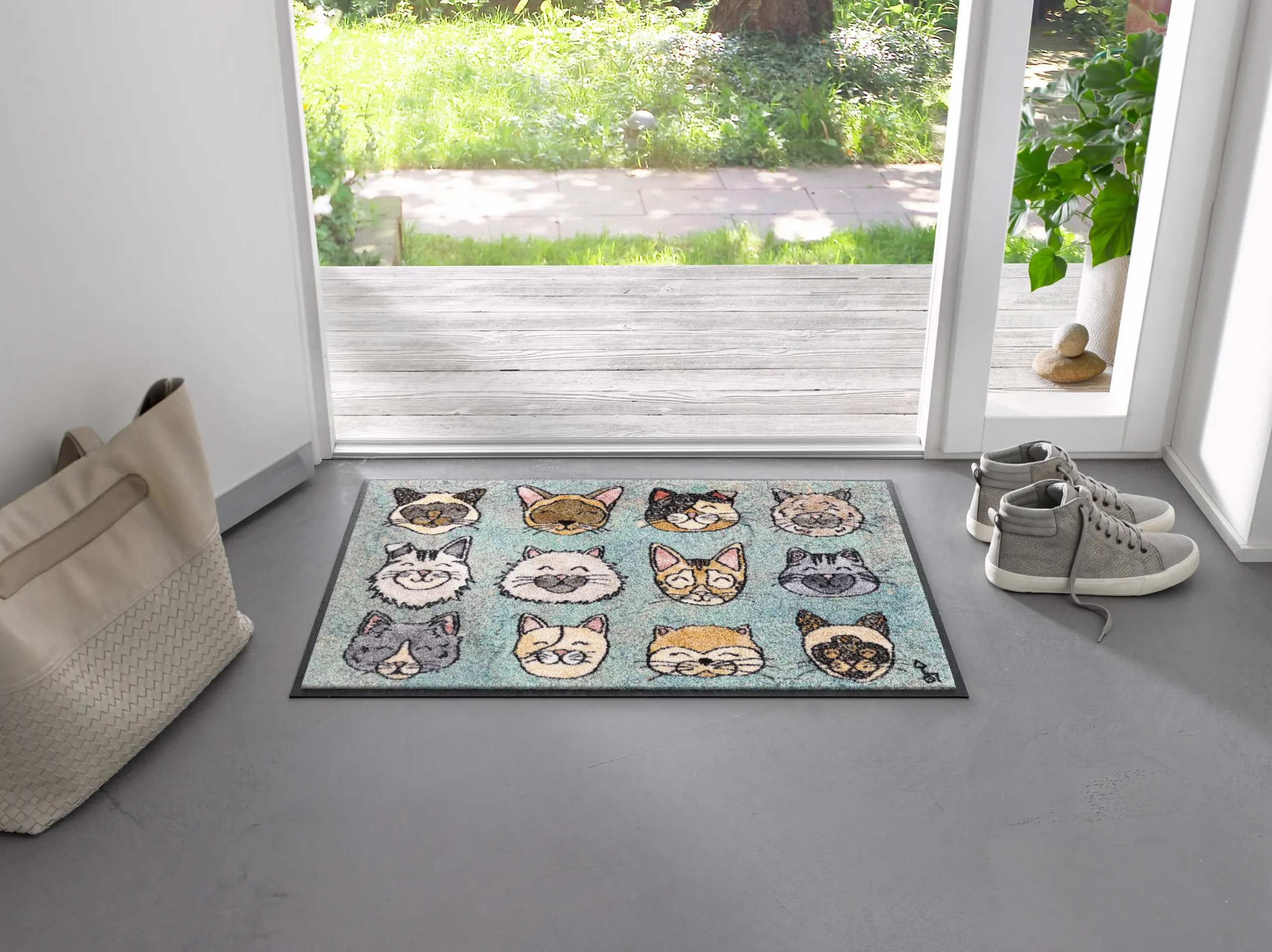 Durvju paklājiņš Cats - Image 3