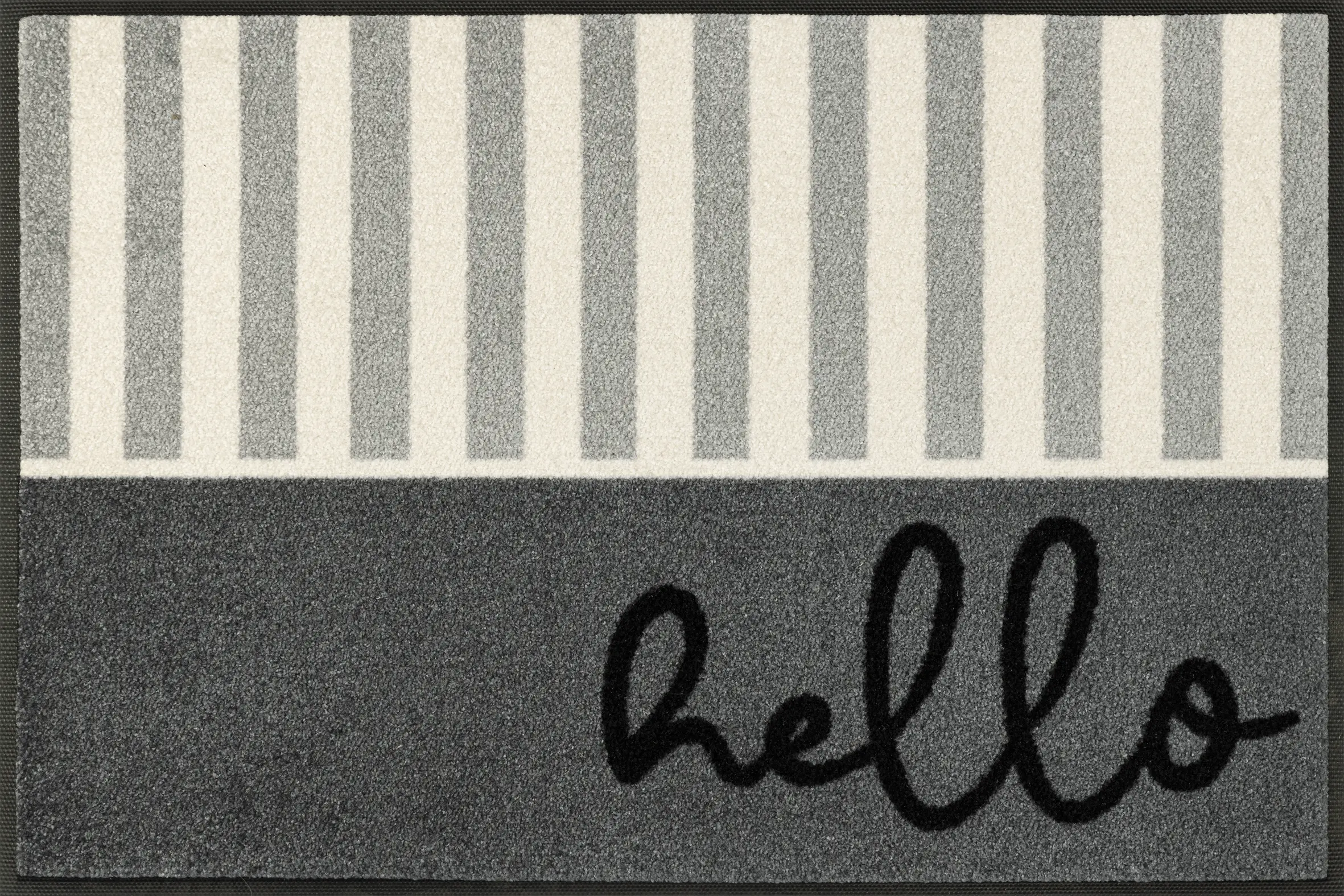 Durvju paklājiņš Hello Stripes - Image 1