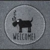Durvju paklājiņš Welcome Dog - Thumbnail Image 1