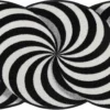 Durvju paklājiņš Infinity Swirl - Thumbnail Image 1