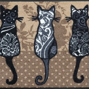 Durvju paklājiņš Cats