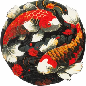 Dekoratīvais paklājiņš Koi Couple