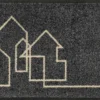 Durvju paklājiņš Linestreet - Thumbnail Image 1