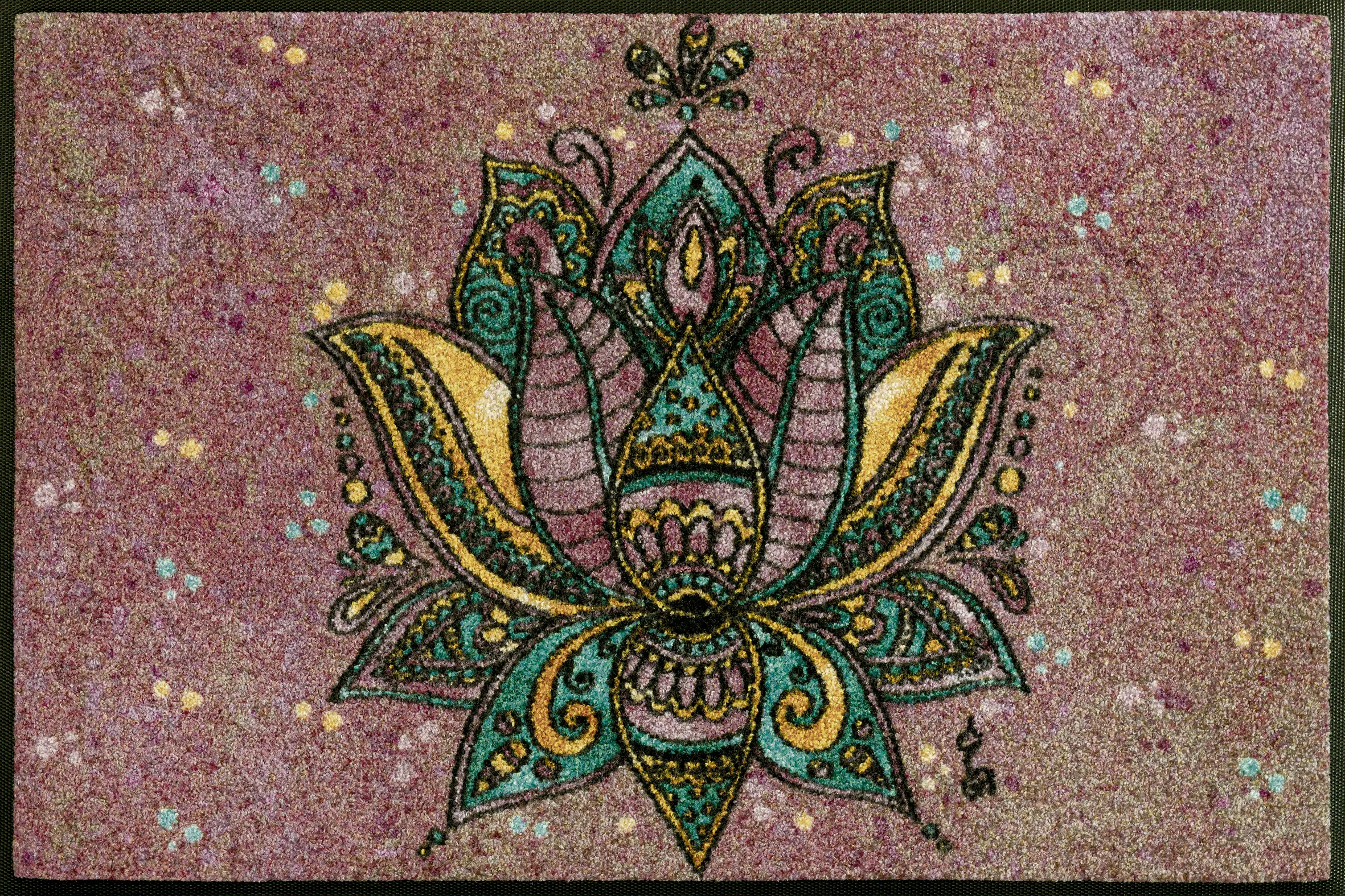 Durvju paklājiņš Lotus Blossom - Image 1