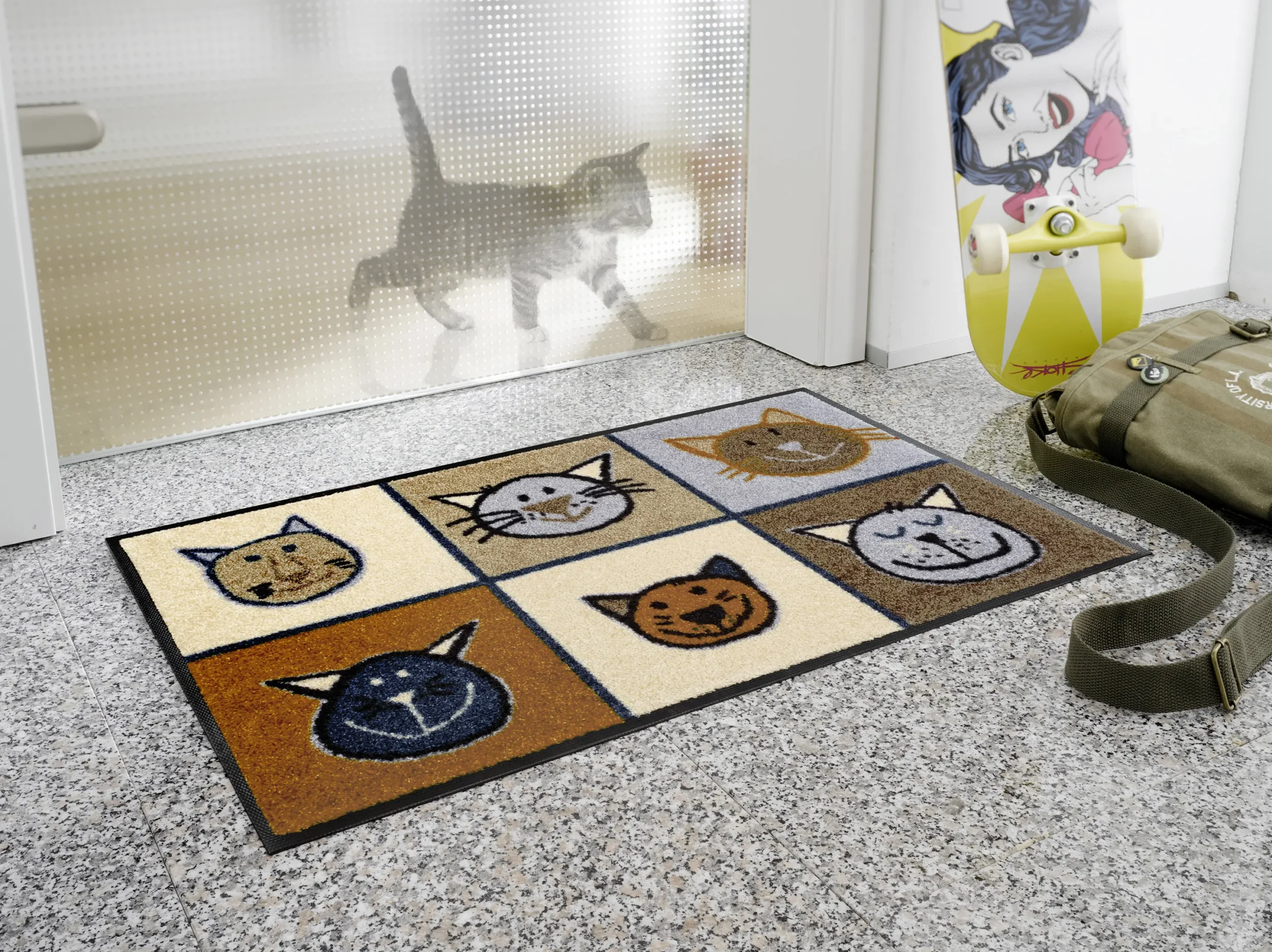 Durvju paklājiņš Miau Miau - Image 3