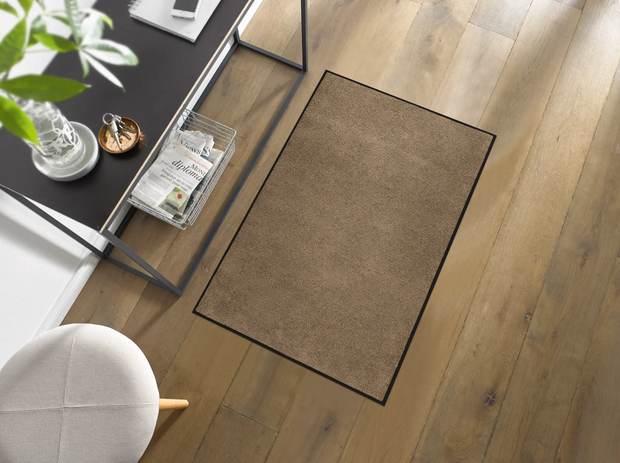 Durvju paklājiņš Espresso Brown - Image 4
