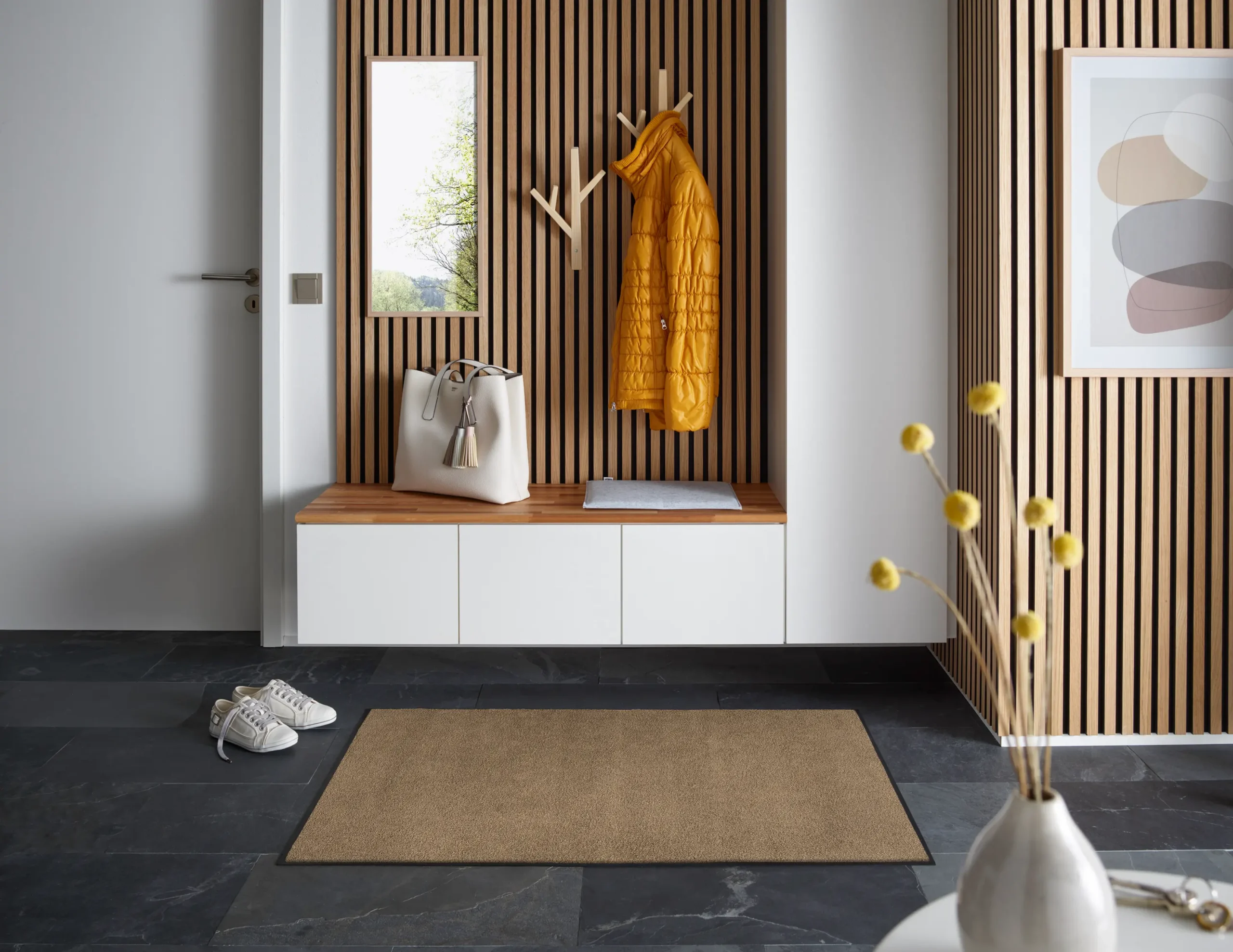 Durvju paklājiņš Espresso Brown - Image 9