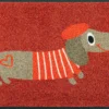 Durvju paklājiņš Monsieur Chien - Thumbnail Image 1