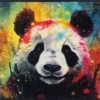 Durvju paklājiņš Pandy McPanda - Thumbnail Image 1