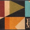 Durvju paklājiņš Retro Shapes - Thumbnail Image 1