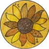 Durvju paklājiņš Sunflower - Thumbnail Image 1