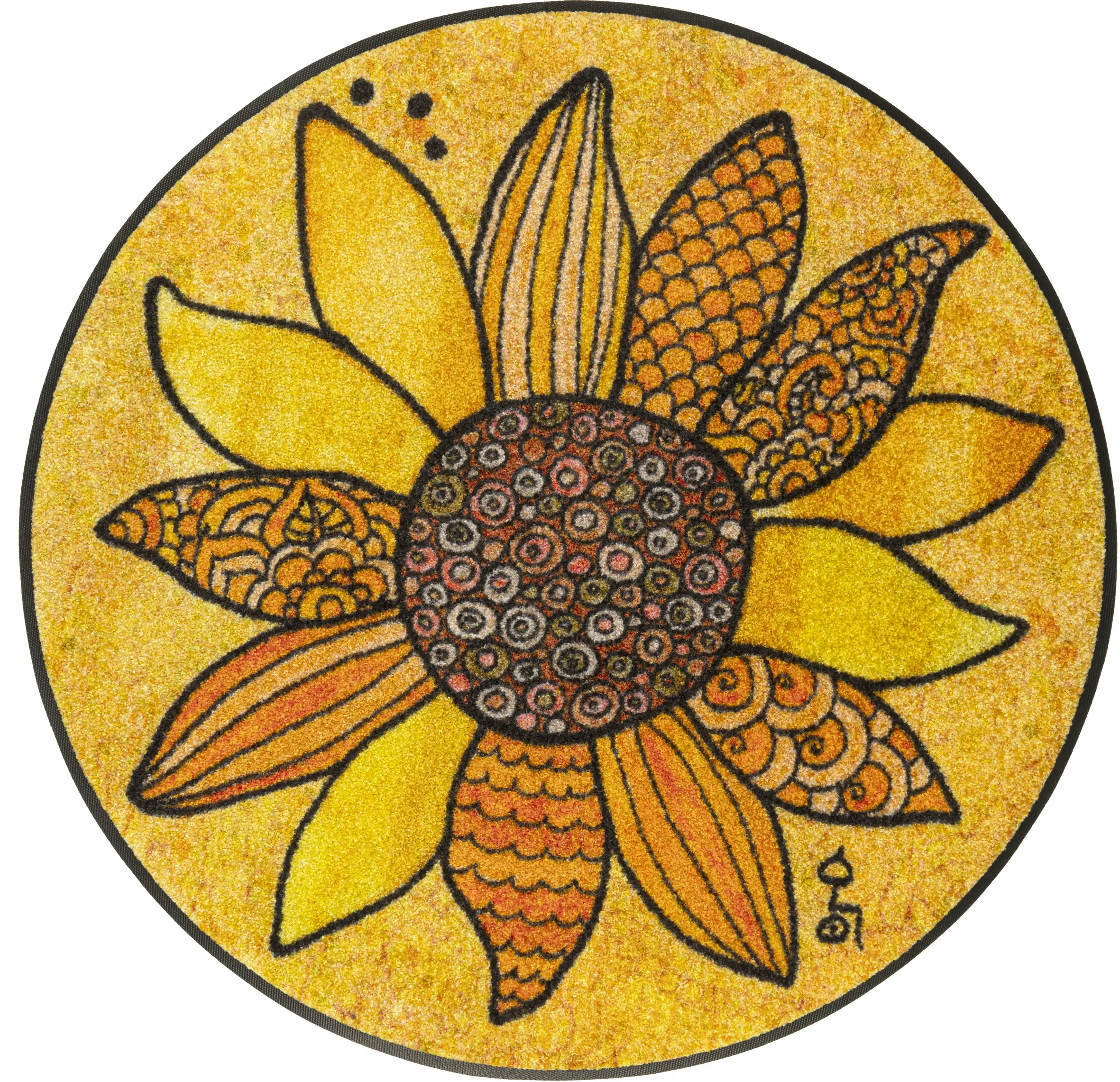 Durvju paklājiņš Sunflower - Image 1
