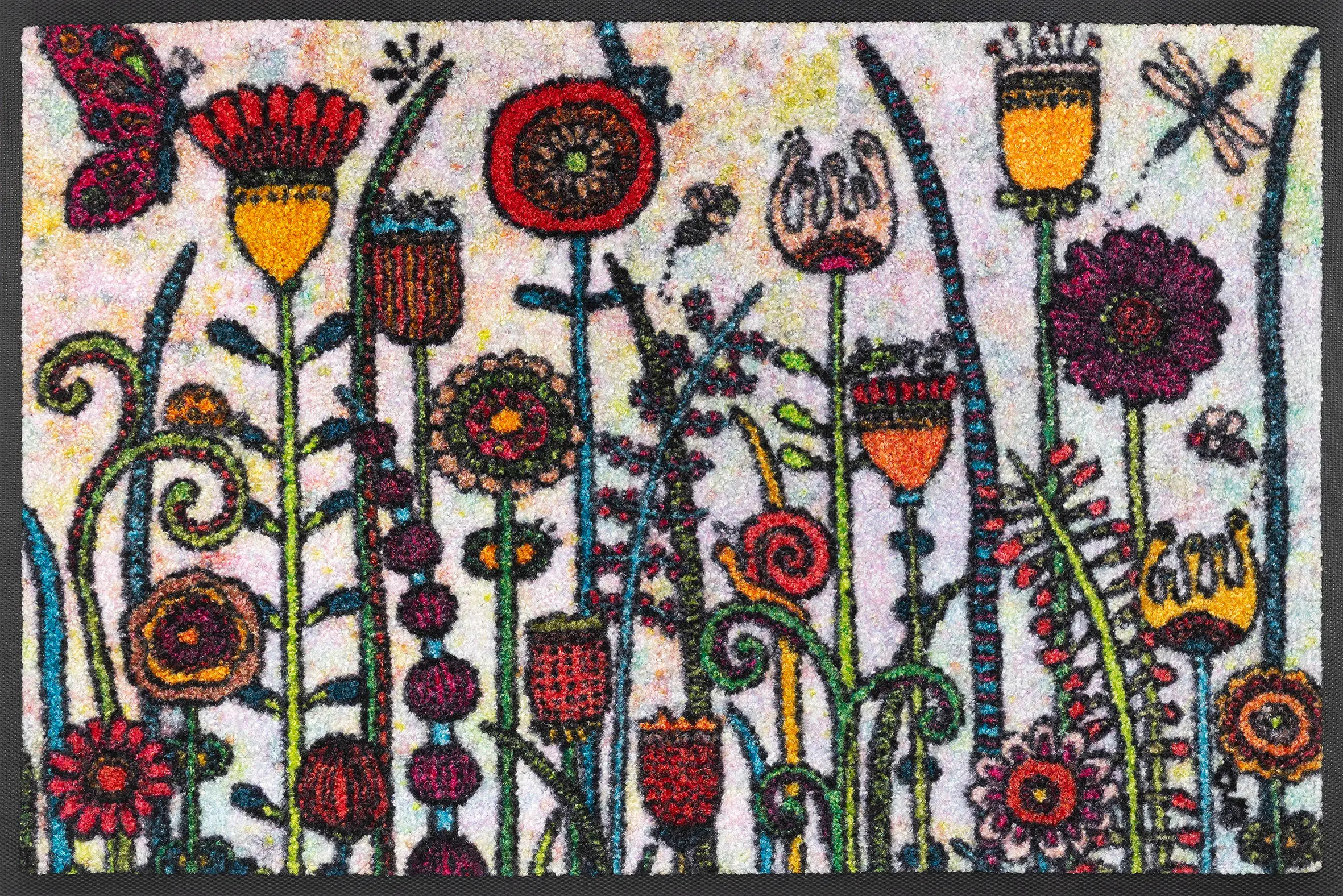 Durvju paklājiņš Floral Symphony - Image 1