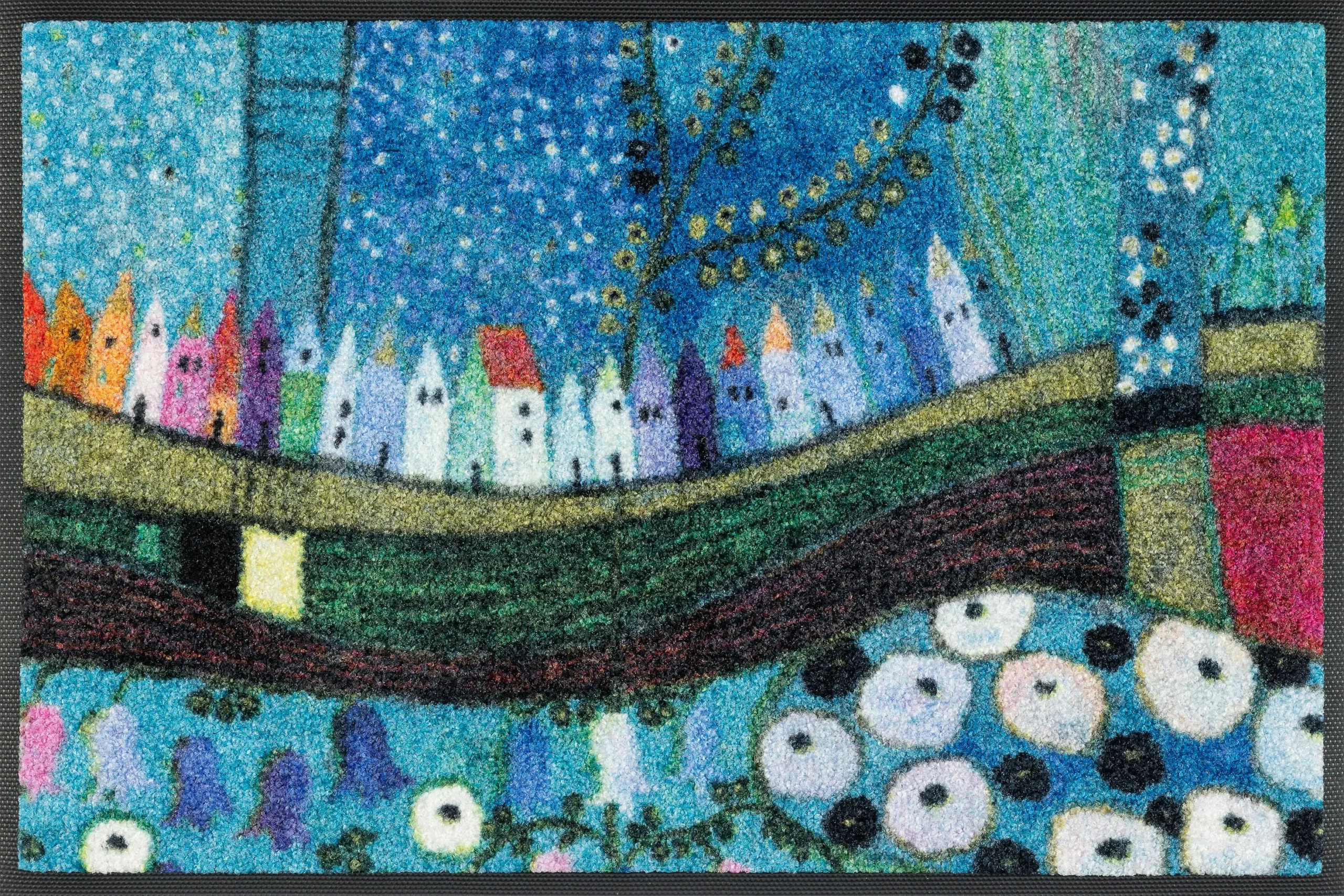 Durvju paklājiņš Night Audience - Image 1