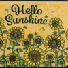 Durvju paklājiņš Sunny Field - Thumbnail Image 1