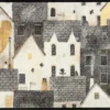 Durvju paklājiņš Urban Blocks - Thumbnail Image 1