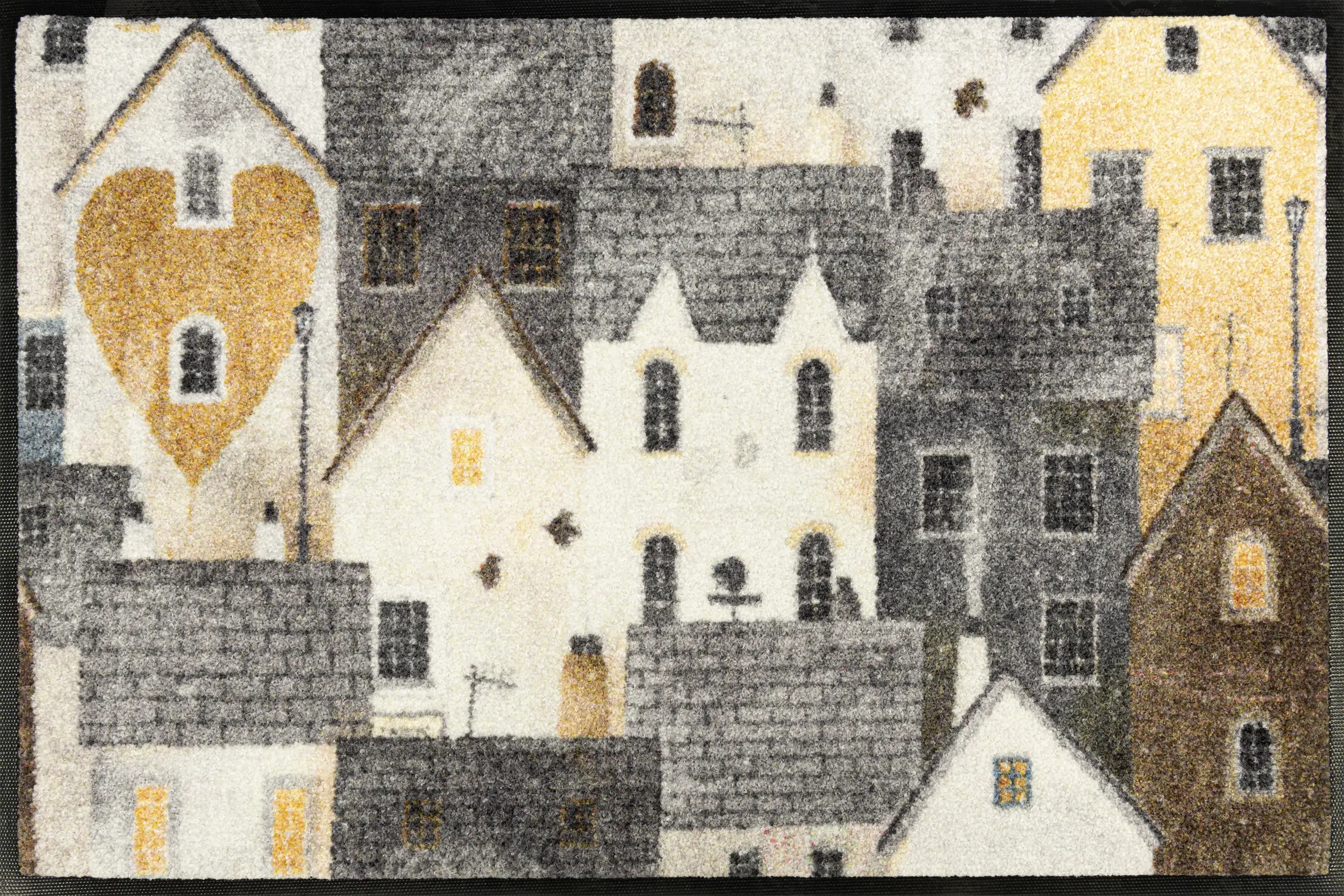 Durvju paklājiņš Urban Blocks - Image 1