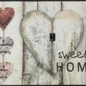 Durvju paklājiņš Vintage Hearts