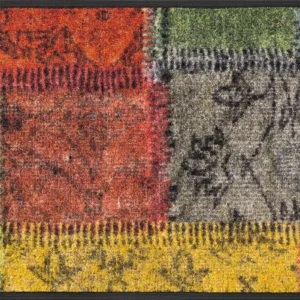 Durvju paklājiņš Vintage Patches