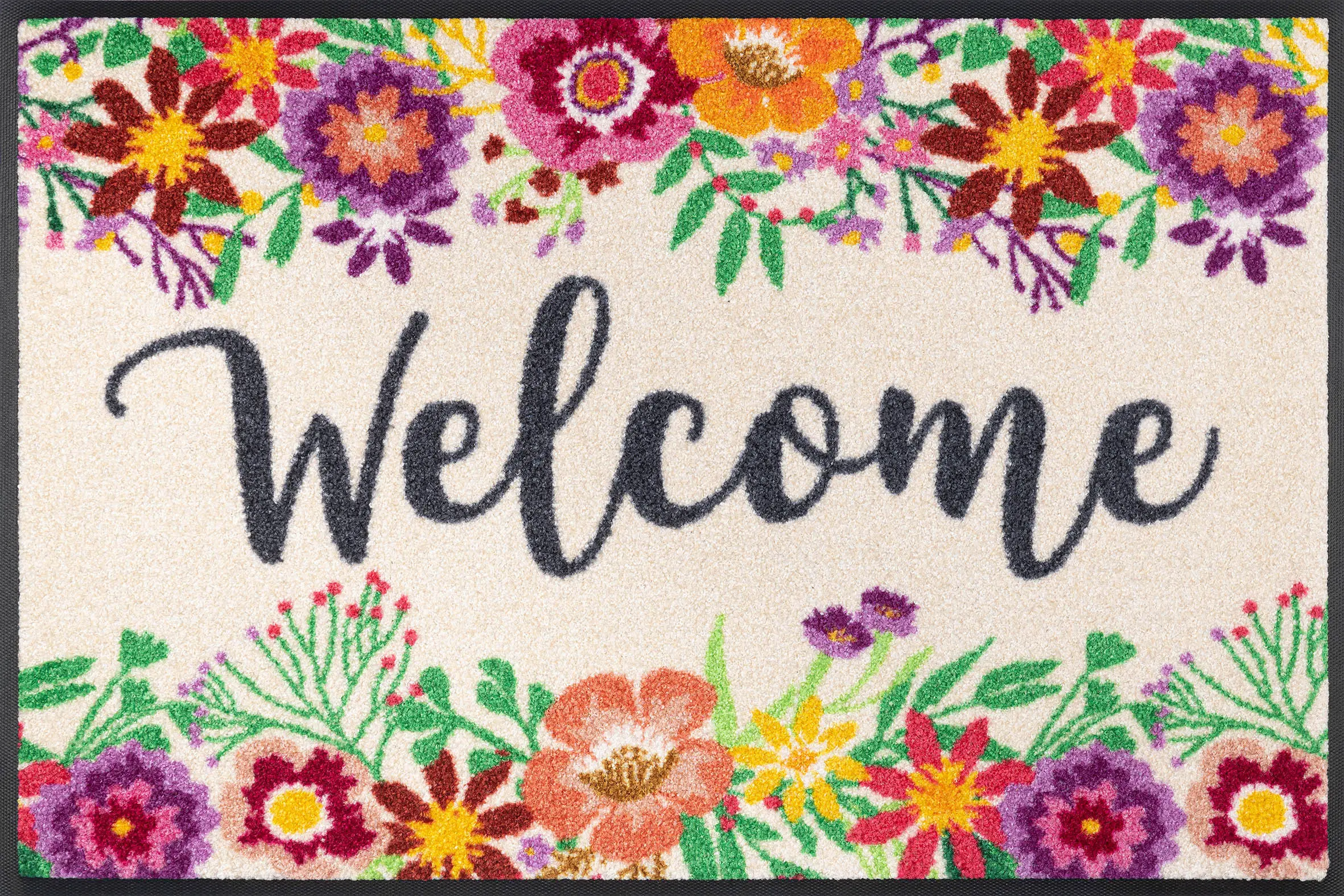 Durvju paklājiņš Welcome Blooming - Image 1