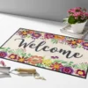 Durvju paklājiņš Welcome Blooming - Thumbnail Image 3