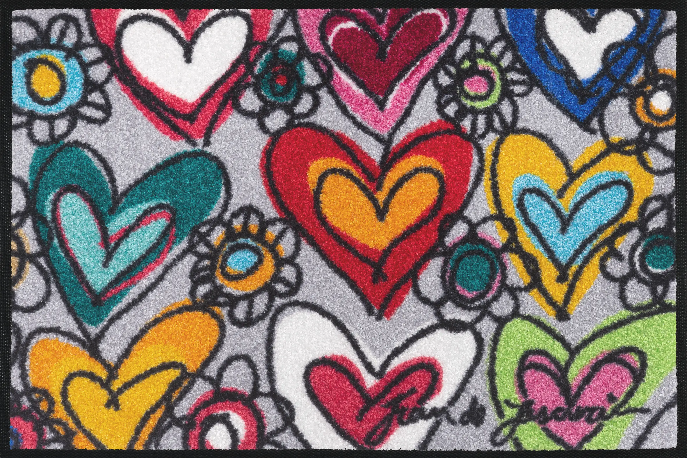 Durvju paklājiņš With Love - Image 1