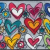 Durvju paklājiņš With Love - Thumbnail Image 3