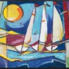 Durvju paklājiņš Sailing Home - Thumbnail Image 1