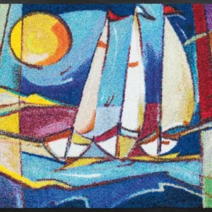 Durvju paklājiņš Sailing Home